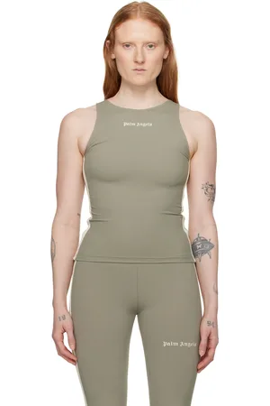 Palm Angels Débardeur de sport vert
