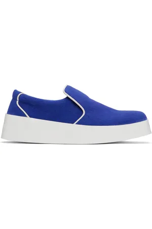 J.W.Anderson Baskets bleues à passepoils