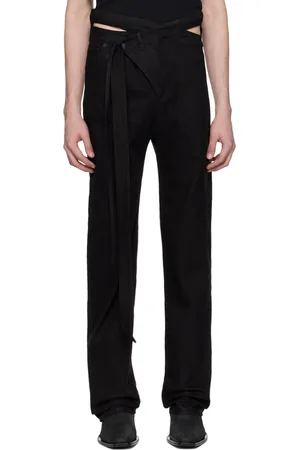 OTTOLINGER Jean portefeuille noir exclusif à SSENSE