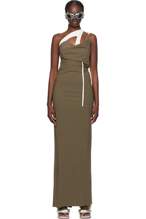 OTTOLINGER Robe longue taupe exclusive à SSENSE