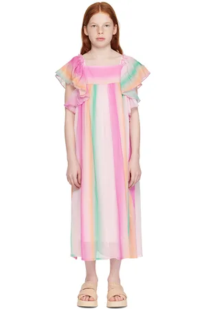 Chloé Enfant | Robe multicolore à volants