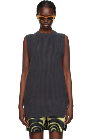 Nanushka Gilet Leela gris