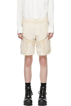 HELIOT EMIL Short Spherical blanc cassé