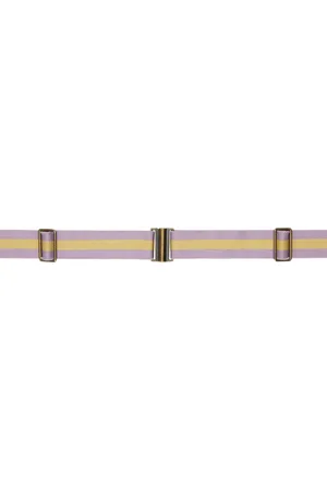DRIES VAN NOTEN Ceinture mauve en sangle