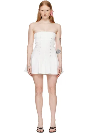 Gimaguas Robe courte Williams blanche
