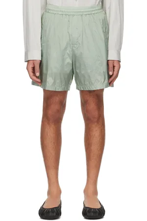 AMOMENTO Short vert à taille élastique