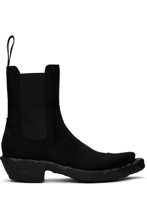Camper Bottes Venga noires en denim
