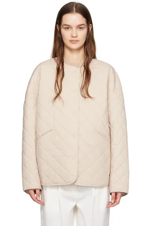 Totême Blouson matelassé beige