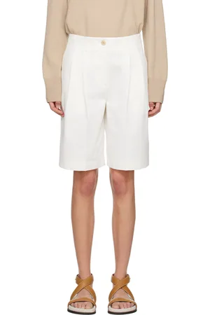 Totême Short ample blanc