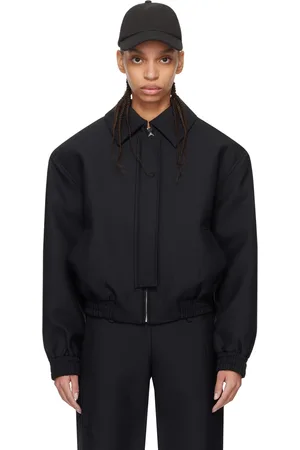 Fax Copy Express Blouson noir exclusif à SSENSE