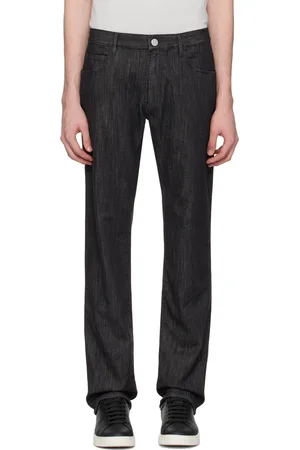 Giorgio Armani Jean noir à cinq poches