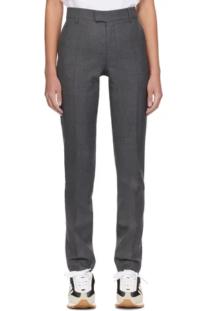 Ami Pantalon gris à plis