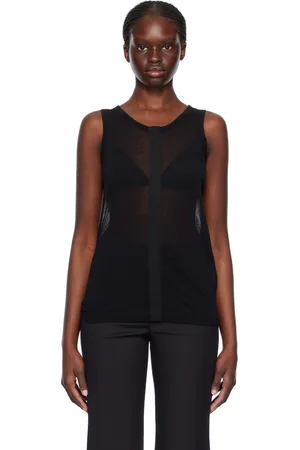 Helmut Lang Débardeur deux façons noir