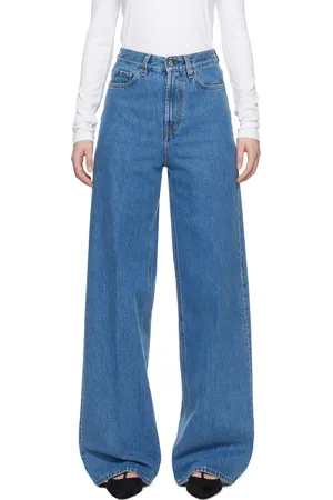 Totême Jean ample bleu