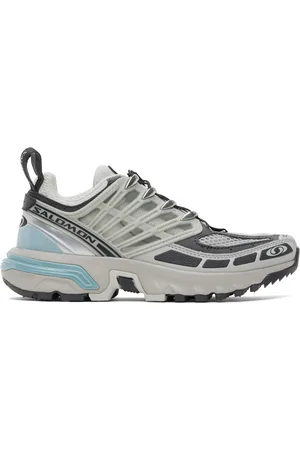 Salomon Baskets Pro gris et bleu à technologie Agile Chassis™ System