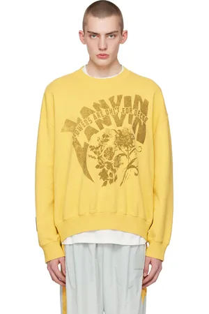 Lanvin Pull molletonné jaune édition Future