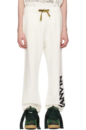 Lanvin Pantalon de survêtement blanc édition Future