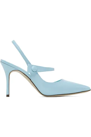 Manolo Blahnik Escarpins Didion bleus