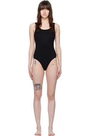 Filippa K Maillot de bain noir à dos ouvert