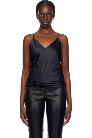 Max Mara Camisole Lucca bleu marine