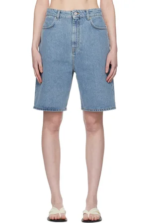 Loulou de Saison Short Isu bleu en denim
