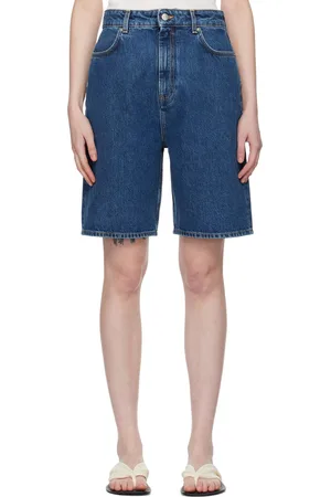 Loulou de Saison Short Isu bleu en denim