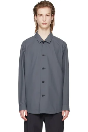 GOLDWIN Chemise surdimensionnée grise
