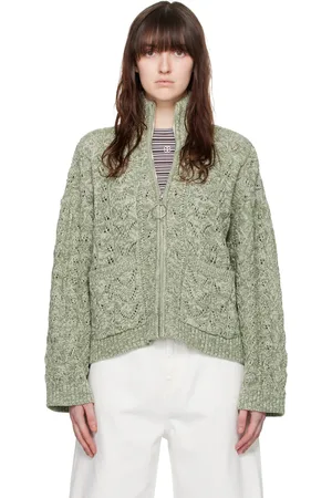Holzweiler Cardigan Tine Bloom vert