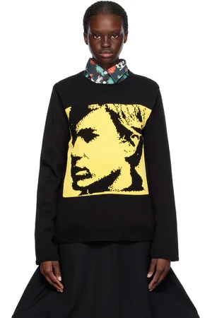 Comme des Garçons Pull noir - Andy Warhol