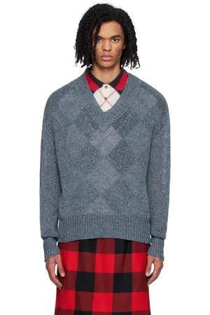 Vivienne Westwood Pull Alex bleu