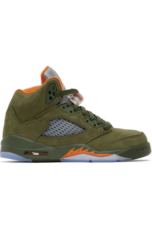 Nike Enfant | Baskets Air Jordan 5 kaki