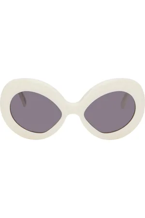 Marni Lunettes de soleil Lake of Fire blanc cassé édition RETROSUPERFUTURE