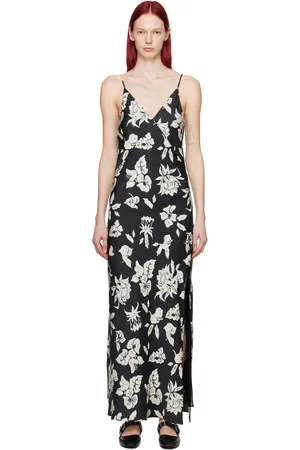 RAG&BONE Robe midi Larissa noire