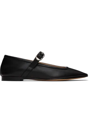 Le Monde Beryl Ballerines de style Charles IX noires