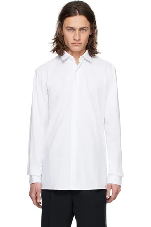HUGO BOSS Chemise blanche à col classique