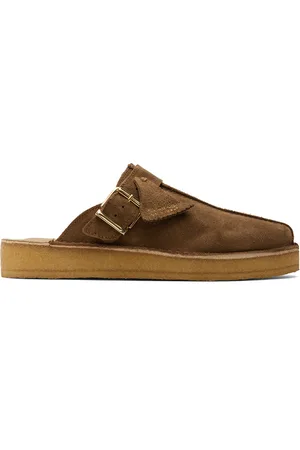 Clarks Mules Trek brun clair