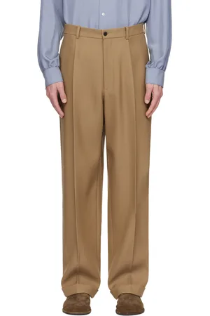 The Row Pantalon Keenan brun