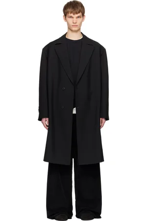 The Row Manteau Pers noir