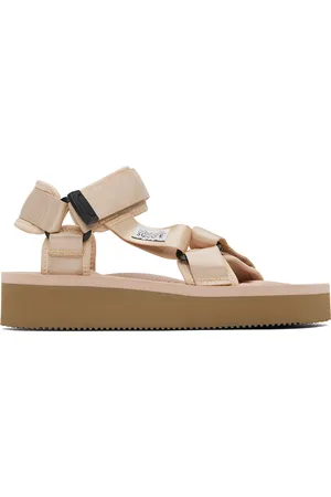 SUICOKE Sandales DEPA-2PO beige et rose