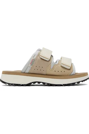 SUICOKE Sandales MOGI-ab beige et gris