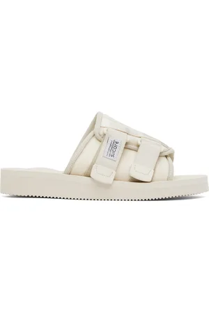 SUICOKE Sandales KAW-Cab blanc cassé
