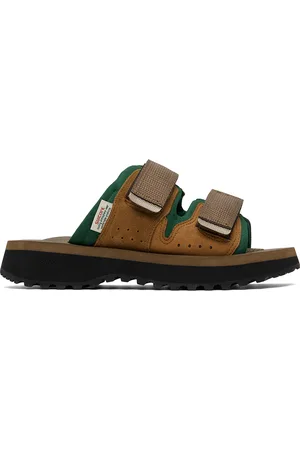 SUICOKE Sandales MOGI-ab brun et vert