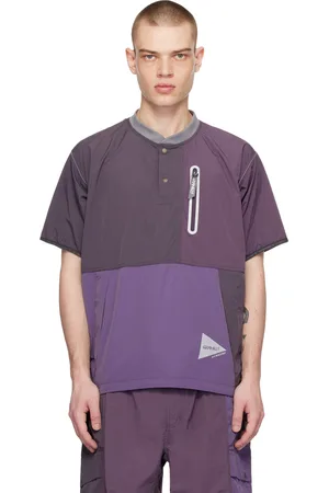 and wander T-shirt mauve édition Gramicci