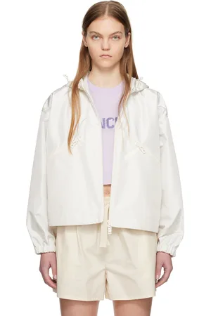 Moncler Blouson Marmace blanc cassé