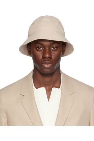 Ermenegildo Zegna Chapeau bob beige - Oasi Lino