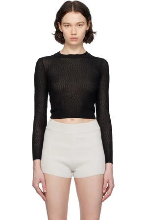 Ami Pull écourté noir