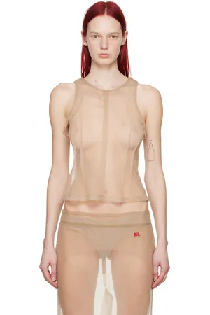 ECKHAUS LATTA Débardeur Sculpt beige