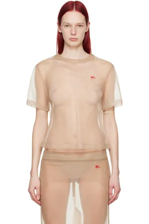 ECKHAUS LATTA T-shirt Sculpt beige