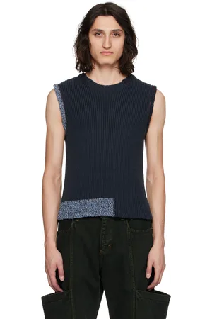 ECKHAUS LATTA Gilet Cinder bleu marine