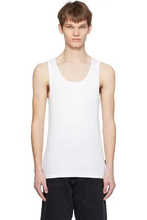 Carhartt Ensemble de deux débardeurs A-Shirt blancs